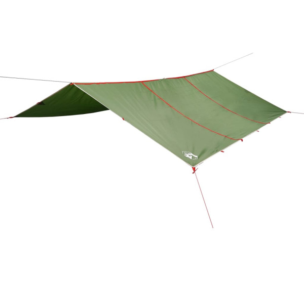 Lona de camping impermeable verde 420x440 cm M 2