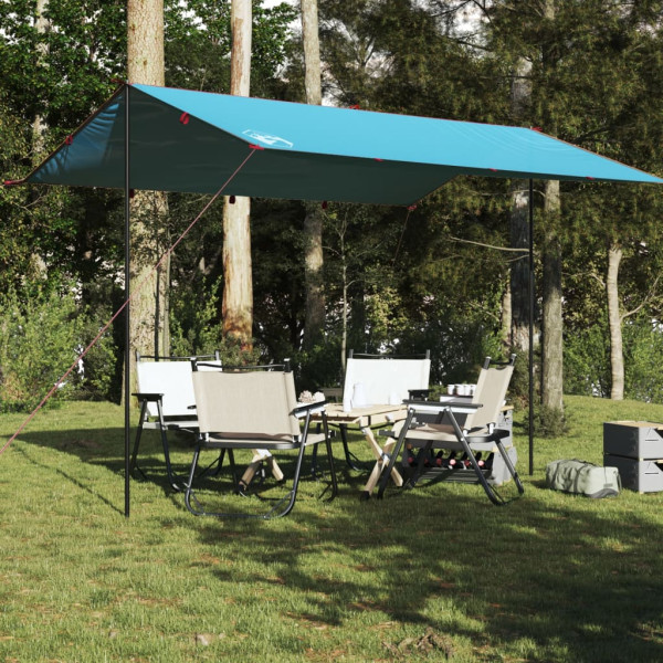 Lona de camping impermeable azul 400x294 cm M 3