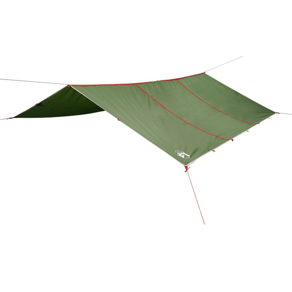 Lona de camping impermeable verde 420x440 cm M 2