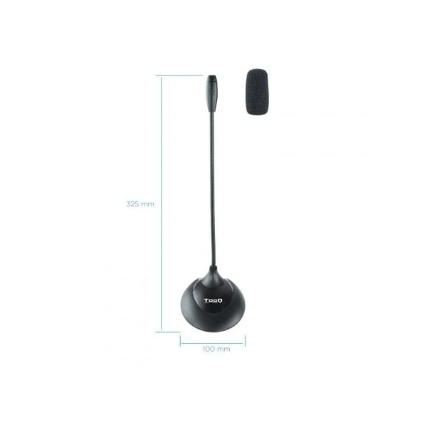 Microfone Tooq TQMM-213 preto M 4