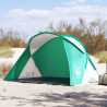 Tenda de praia pop-up impermeável verde mar 1