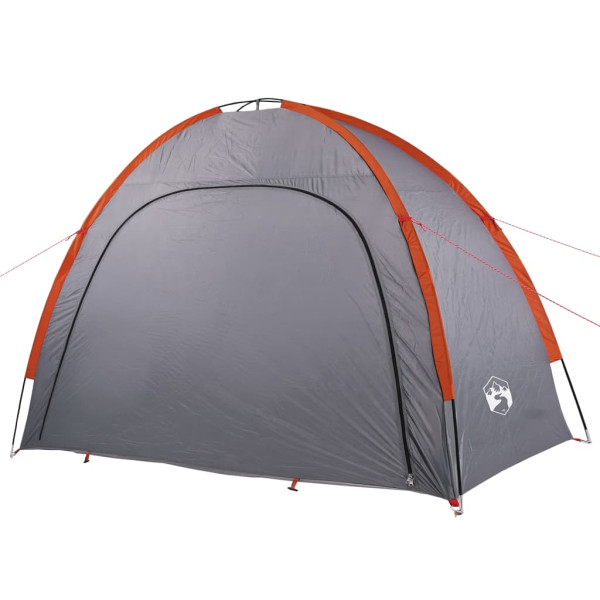 Tenda de arrumação impermeável cinzento e laranja M 5