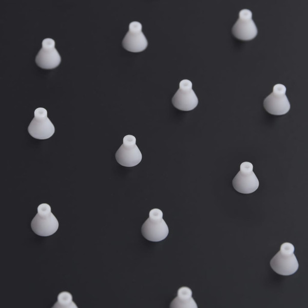 Cabeça de chuveiro quadrada 20x20 cm aço inoxidável preto M 5