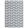 Tapete de exterior 120x180 cm 140x200 PP cinzento 2