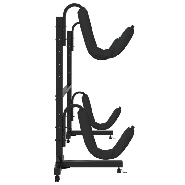 Soporte para 2 kayaks acero 250x57x127.5 cm M 5