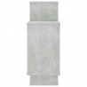 Estantes de pared de contrachapada gris hormigón 104x20x58.5 cm 5