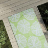 Tapete de exterior 80x250 cm ARAKIL PP verde 1
