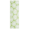 Alfombra de exterior PP verde 80x250 cm 2