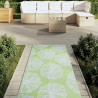Tapete de exterior 80x250 cm ARAKIL PP verde 3