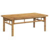Mesa de centro 90x50x35 cm bambu 5