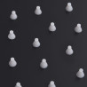 Cabezal ducha efecto lluvia acero inox cuadrado 50x50 cm negro 5