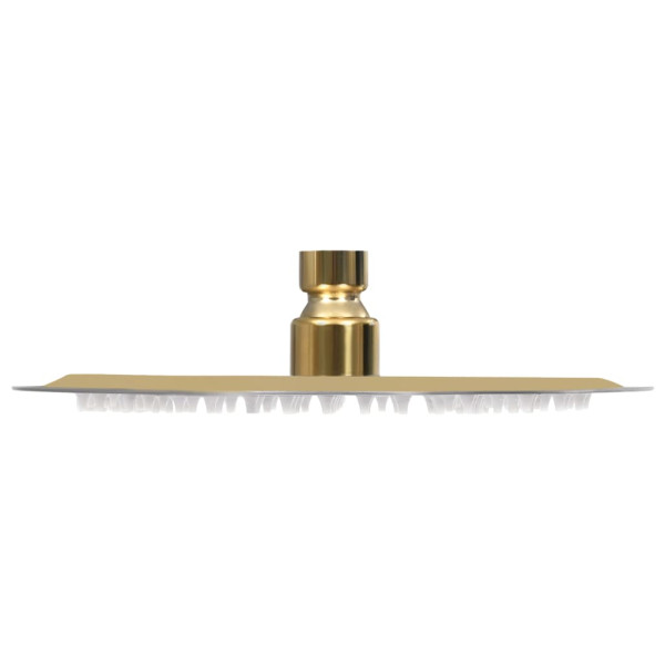 Cabeça de chuveiro redonda 20 cm aço inoxidável dourado M 3