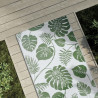 Alfombra de exterior PP verde 80x250 cm 1