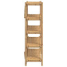 Estante com 5 prateleiras 100x40x150 cm bambu 5