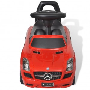 Coche correpasillos para niños Mercedes Benz rojo H