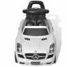 Coche correpasillos para niños Mercedes Benz blanco 3