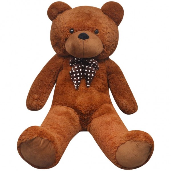 Urso de peluche XXL 160 cm castanho M 3