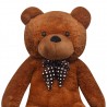 Urso de peluche XXL 160 cm castanho 4