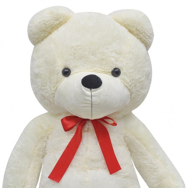 Urso de peluche XXL 160 cm branco M 4