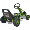 Kart con pedales asiento ajustable verde 4