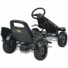 Kart con pedales y asiento ajustable negro 4
