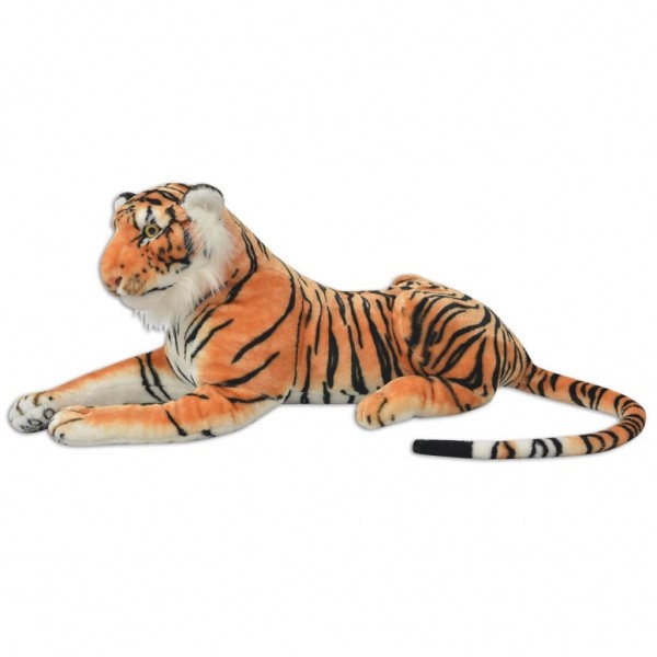 Tigre de peluche. castanho. XXL M 2