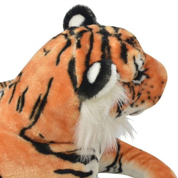 Tigre de peluche. castanho. XXL M 4