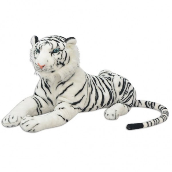 Tigre de peluche blanco XXL D