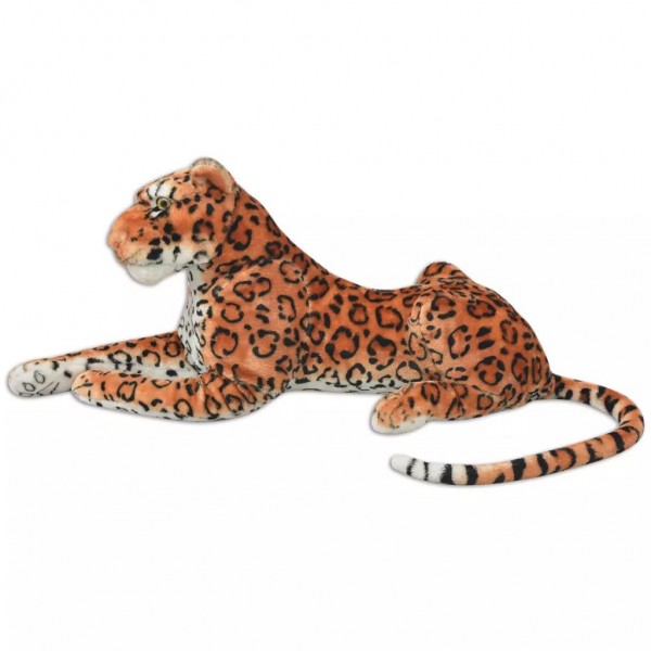 Leopardo de peluche. castanho. XXL M 2