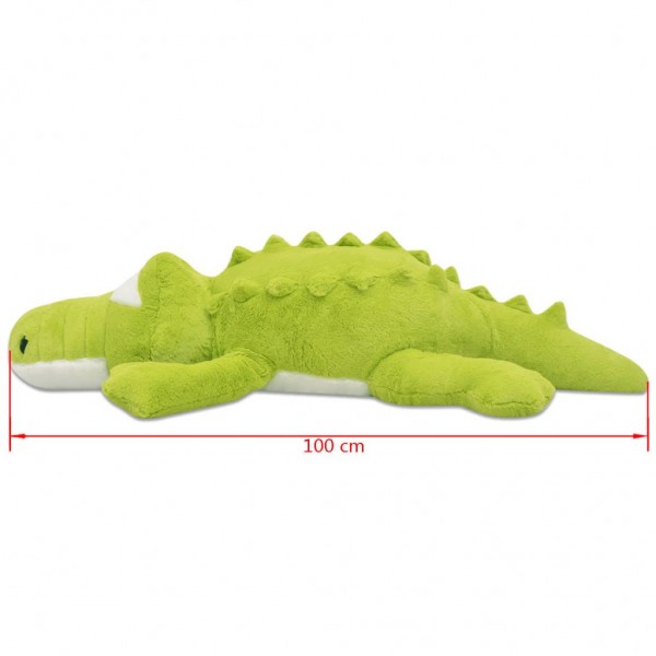 Cocodrilo de peluche grande XXL 100 cm M 5