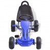 Kart a pedais com pneus pneumáticos azul 3