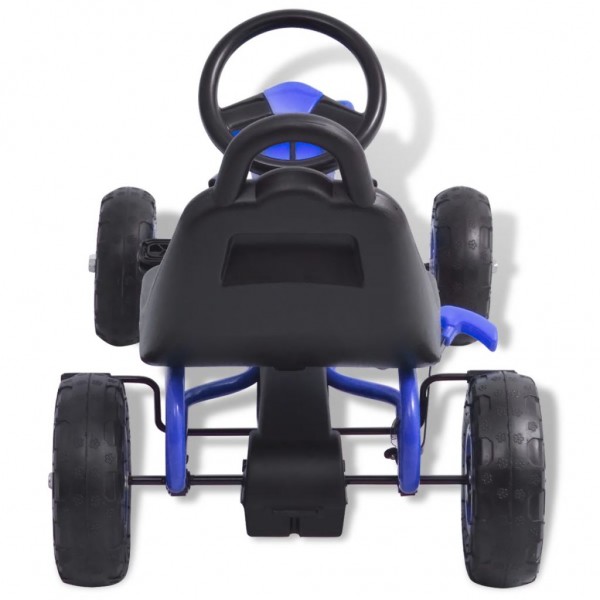 Kart a pedais com pneus pneumáticos azul M 5