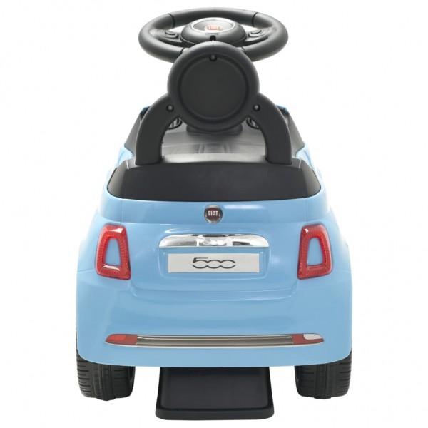 Coche correpasillos Fiat 500 azul M 4