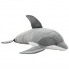 Golfinho de peluche cinzento 2