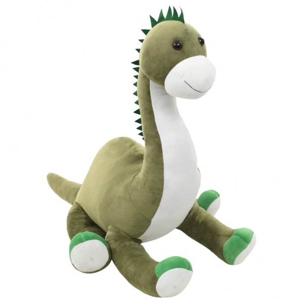 Dinosaurio brontsaurus de peluche verde D