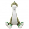Dinossauro brontossauro de peluche verde 4