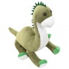 Dinossauro brontossauro de peluche verde 3