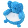 Elefante de peluche azul 2