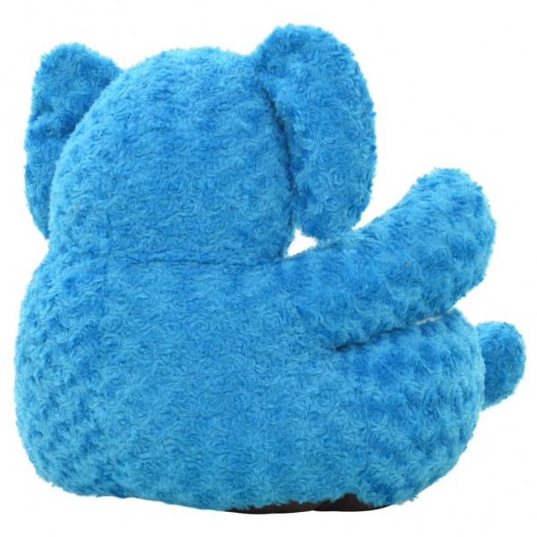 Elefante de peluche azul M 3