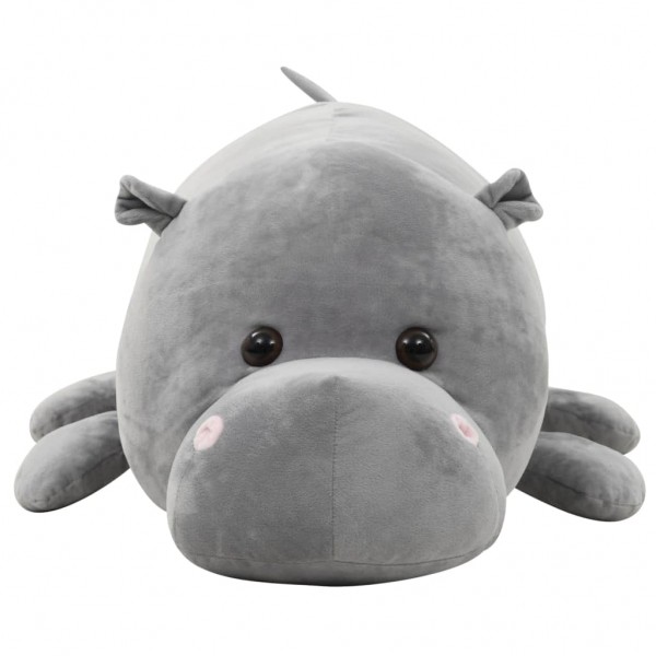 Hipopótamo de peluche gris M 3