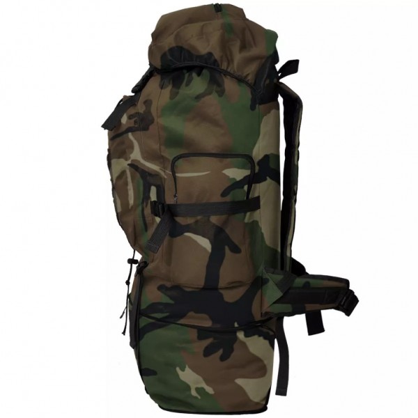Mochila estilo camuflagem do exército XXL 100 L M 4