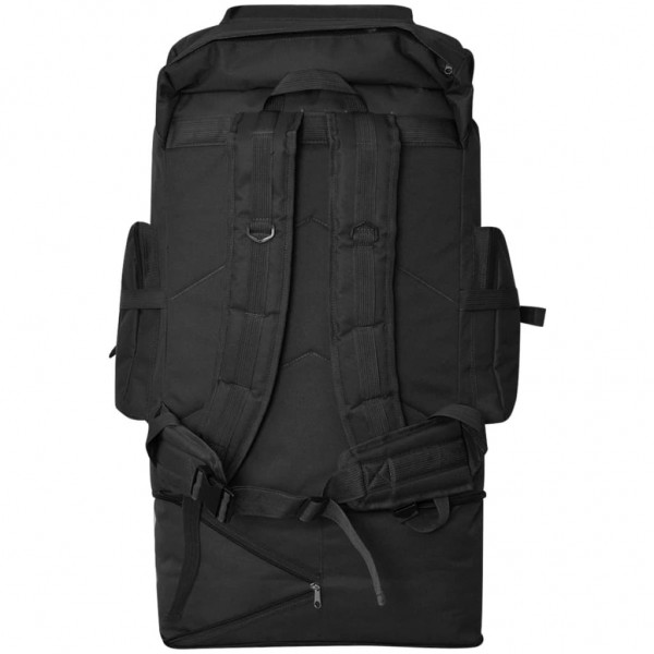 Mochila estilo exército XXL 100 L preto M 5