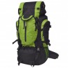 Mochila excursionismo XXL 75 L Negro y verde 1