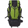 Mochila de caminhada XXL 75 L preto e verde 3