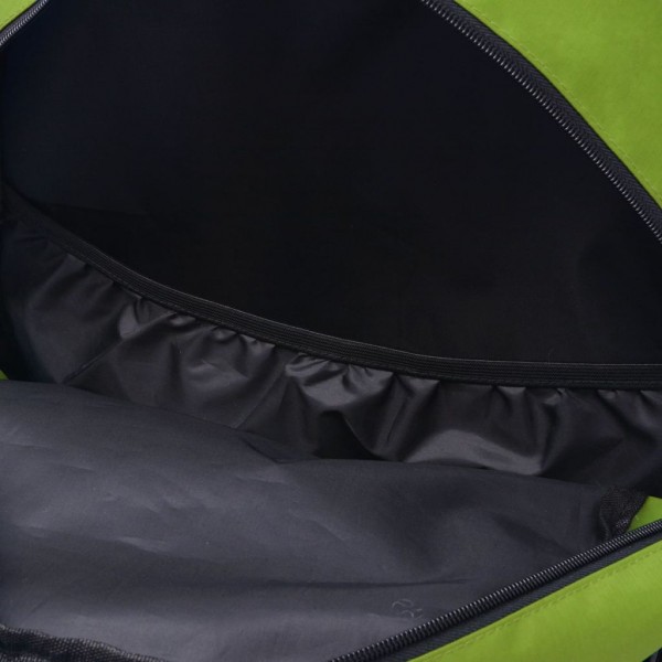 VidaXL Mochila para caminhadas 40 L preto e verde M 5