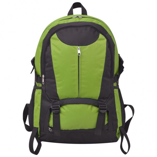 Mochila de senderismo 40 L negra y verde M 2