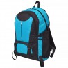 VidaXL Mochila para caminhadas 40 L preto e azul 1