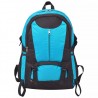 VidaXL Mochila para caminhadas 40 L preto e azul 2