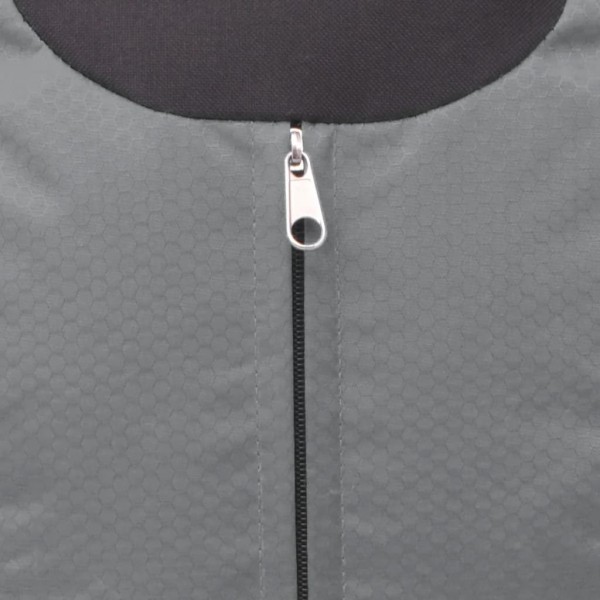 VidaXL Mochila para caminhadas 40 L preto e cinzento M 3