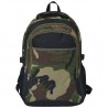 Mochila de colegio 40 L negra y camuflaje 3